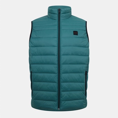 Boss Елек Boss Mens BOSS ORANGE Padded Lightweight Gilet - Tailored Fit (Odeno) - Open Green 369