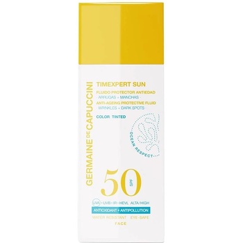 Germaine de Capuccini Timexpert Sun Анти-ейдж флуид за лице с цвят, SPF50, 50 ml