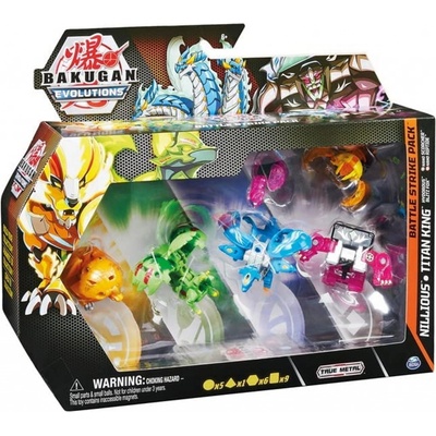 Spin Master Bakugan multibalenie 6 ks Bakuganov S4 Dragonoid Sluggler