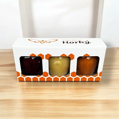 Včelí farma Horký Dárkové balení, 3x 180 g 3x 180 g