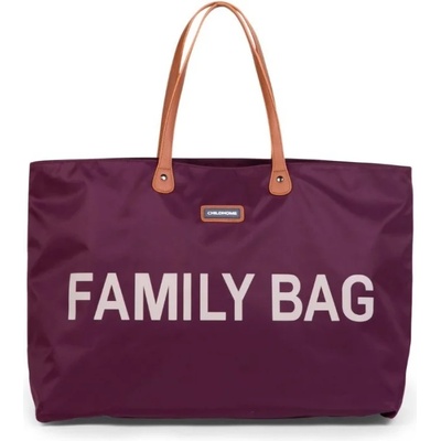 Childhome Чанта за принадлежности ChildHome - Family Bag, Aubergine (CWFBAU)