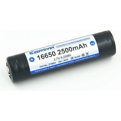KeepPower 16650 2500mAh Li-ion 3,7V