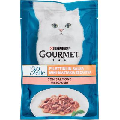 Gourmet jemné filety z lososa v bohatej omáčke 85 g