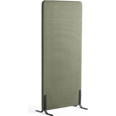 Zone paraván potah Rivet černé nohy zelenomodrá 170 x 80 x 4,6 cm