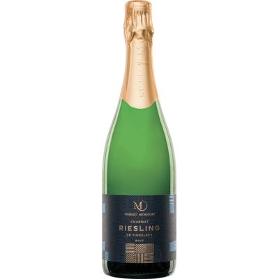 Michlovský Charmat sekt Riesling Brut, Vinselekt 0,75 l (čistá fľaša)