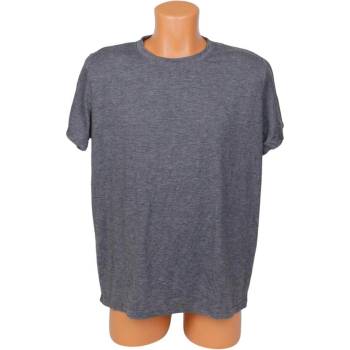 Мъжка тениска в сив меланж