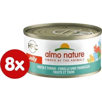 Almo Nature HFC Pstruh a tuňák Jelly 70 g