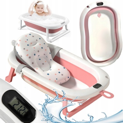 Sensillo Dětská skládací vanička růžová – Zbozi.Blesk.cz