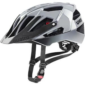 uvex Каска за планинско колоездене Uvex Quatro Bike helmet - Rhino Black - размер 52-57 cm (851-0357-1911)