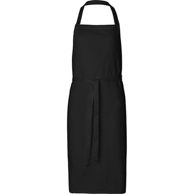 Neutral Dětská kuchyňská zástěra v keprové vazbě z organické bavlny 60x76cm Černá NE92011