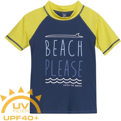 Color Kids-T-shirt W. Print dark denim