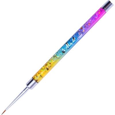 MollyLac Pro Liner Rainbow štetec na zdobenie 7mm