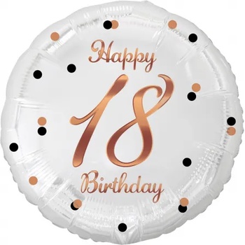 Image 1 of Godan Балон от фолио - бял/розов 18