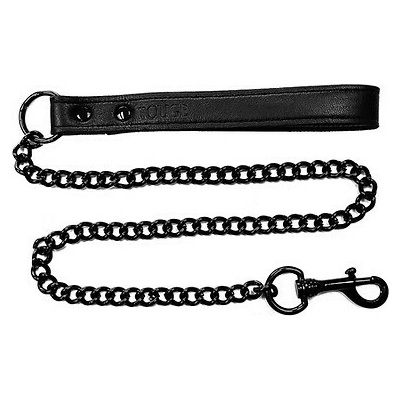 ROUGE Leather Lead Black with Black Accessories