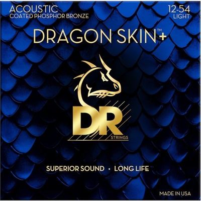 DR Strings Dragon Skin+ DAP-12