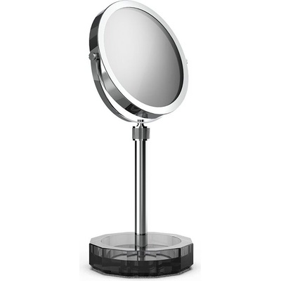 Decor Walther Козметично огледалце Kristall с антрацитна основа хром (0941794)
