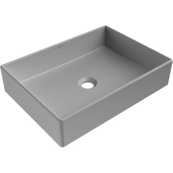 Mexen Goya умивалник върху плот 51 x 37 см, светло сив мат - 22185061 (22185061)