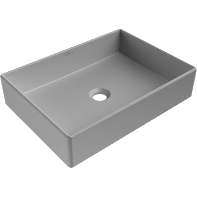 Mexen Goya умивалник върху плот 51 x 37 см, светло сив мат - 22185061 (22185061)