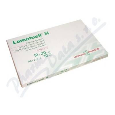 Tyl mastný Lomatuell H 10×20 cm sterilný 10 ks