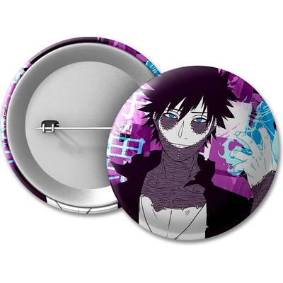 Boku no Hero Academia BNHA placka Rough Dabi 50 mm