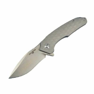 Сгъваем нож Dulotec K907, неръждаема стомана, сив