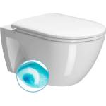 SAPHO GSI Pura - Окачена тоалетна чиния, Swirlflush, ExtraGlaze, бяла 880711 (880711)