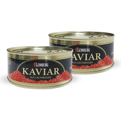 Lemberg kaviár z lososa Gorbuša Alaska 250 g