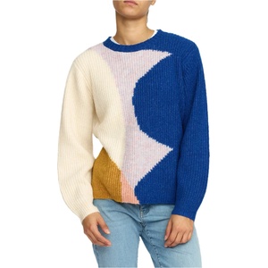 Selfhood Дамски пуловер Selfhood Women's Knit Sweater Jumper - Blue (117-3438-0312)