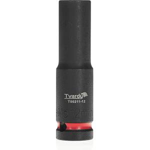 Tvardy Удължена ударна вложка Tvardy 1/2" 6-стенна 12mm CR-MO 81898 (T00211-12)