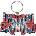 Lynyrd Skynyrd Flag Logo Ключодържател (LSKEY02)