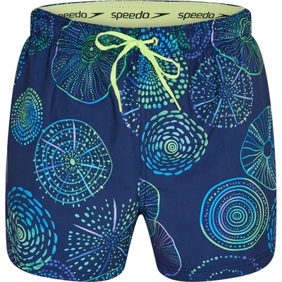 Speedo Бански гащета Speedo Men's Print Redondo Swim Shorts - Blue