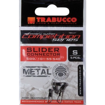 Trabucco Priebežný Záves s Karabínkou Slider Connector veľ.M 5 ks