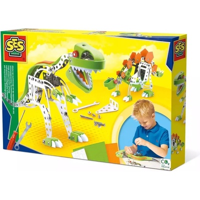 Ses Creative kovová stavebnica Dinosaurus