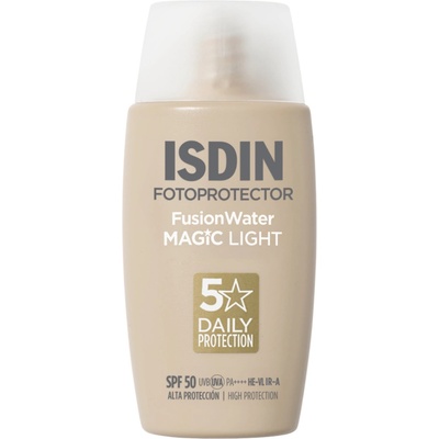 ISDIN Fotoprotector Тониран флуид Fusion Water, Light, SPF50, 50 ml