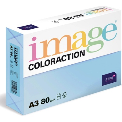 ANTALIS Barevný papír Image Coloraction A3 80g ledově modrá 500 ks 119155