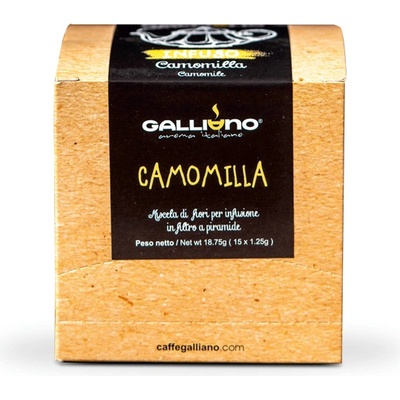 Caffé Galliano Kamilkový čaj Camomilla 18,5 g 15 ks