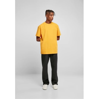 Urban Classics Мъжка изчистена тениска в жълто Urban Classics magicmango UB-TB1778-03677 - Жълт, размер XS