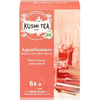 Kusmi Tea Био чай AquaSummer 6 големи пакетчета (21673A1330)