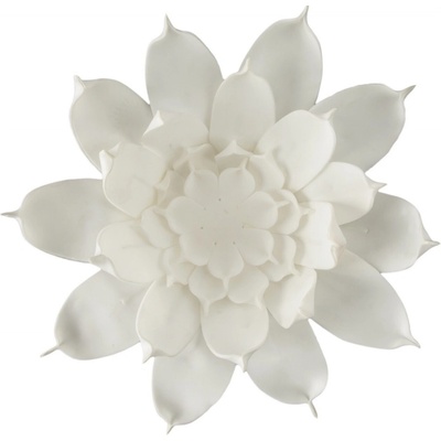 Dekoračný kvet 28 cm, priemer kvetu 8 cm biela