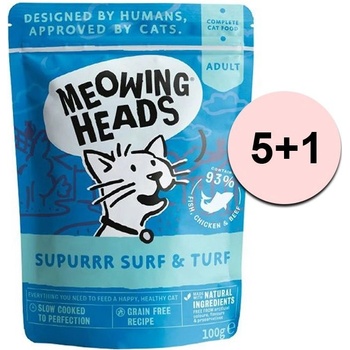 Meowing Heads Surf & Turf 100 g