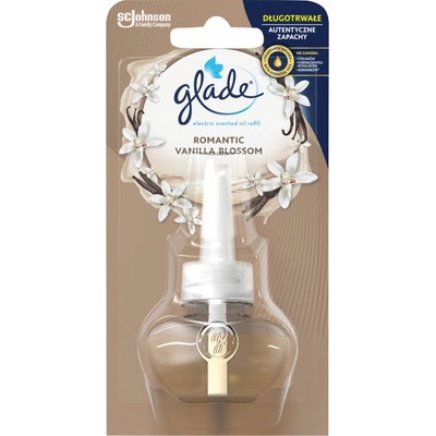 Glade Electric Scented Oil Romantic Vanilla Blossom tekutá náplň do elektrického osviežovača vzduchu 20 ml