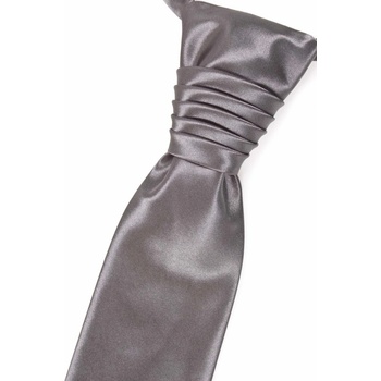 Svadobná francúzska kravata grafitová