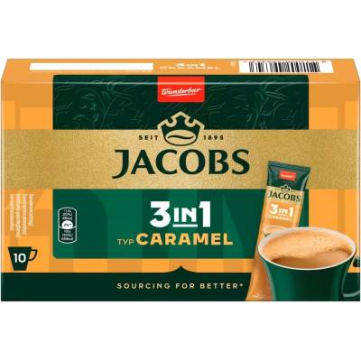 Douwe Egberts Капучино Карамел Jacobs 10 x 11.2 г