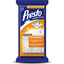 PRESTO CLEAN vlhčené utierky - KUCHYŇA 72 ks