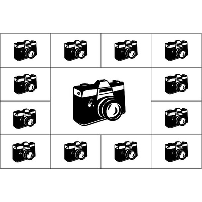 Impar deka z vlastních fotek 360g/m² koláž z 13 fotografií 150x120