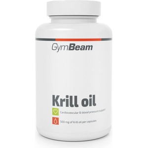 GymBeam Krill Oil подобряване на нормалната функция на кръвоносната система 60 капс