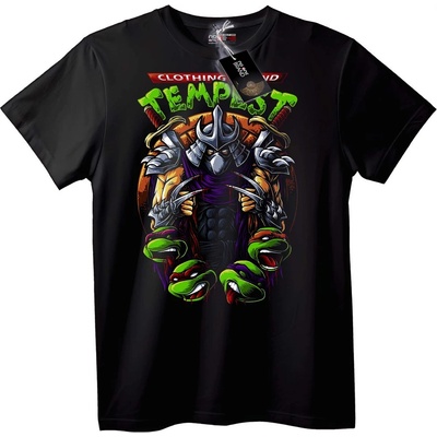 NOONEBRAND Тениска Костенурки Нинджа Рицар - 2XL, White