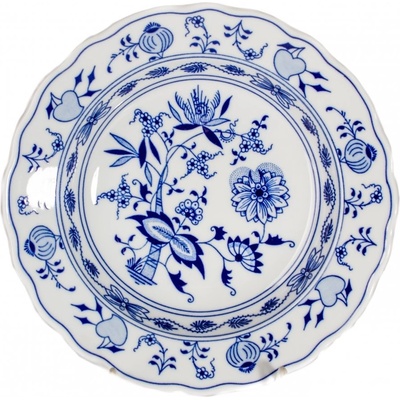 Český porcelán Dubí Cibulák talíř 21 cm