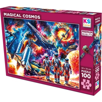 KS Games Пъзел KS Games от 100 части - Магически Космос (31506)