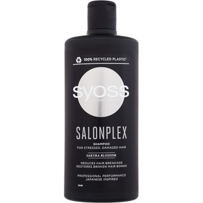 Syoss Salonplex šampon pro namáhané, poškozené vlasy 440 ml